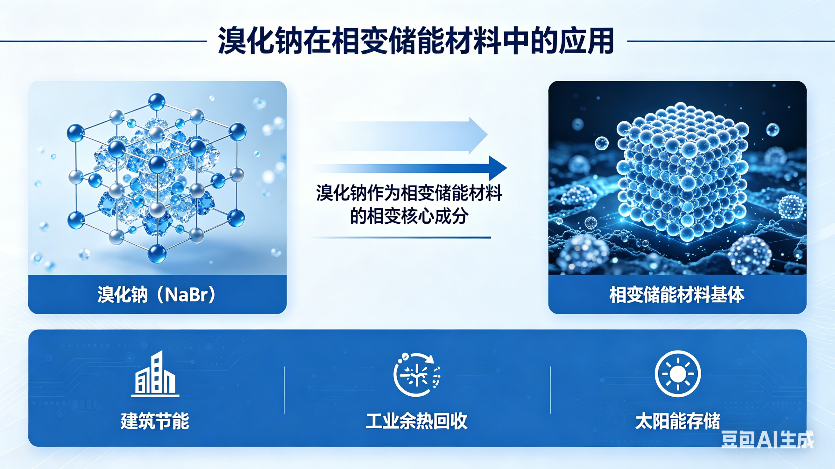 溴化鈉在相變儲能材料中的應用及特性解析